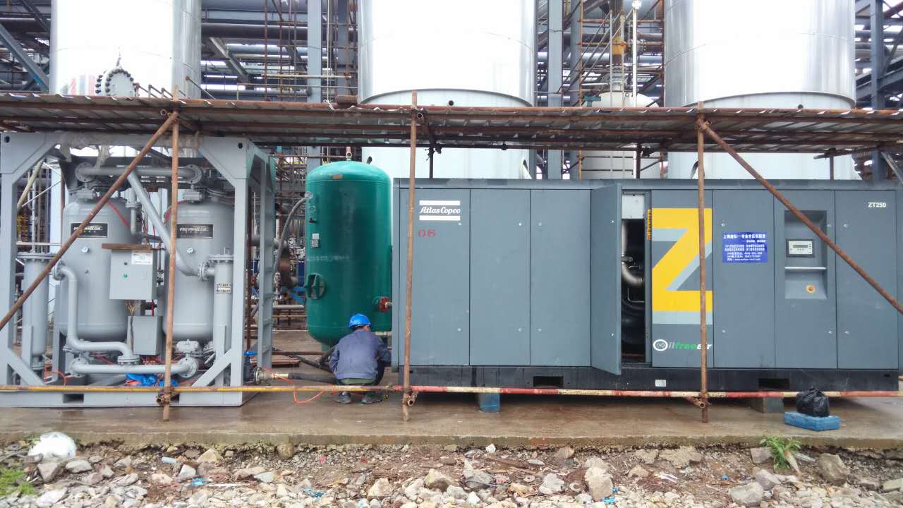 空压机租赁工程案例04
